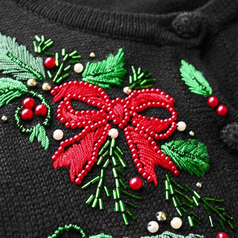 bow ugly christmas sweater|More.